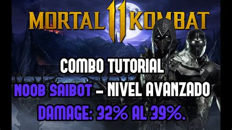 Mortal Kombat 11 Noob Saibot Combos Tutorial Paso A Paso Youtube