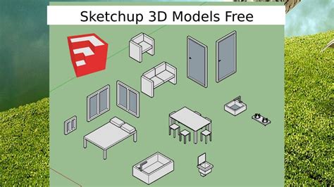 Free 3d Models Sketchup Sketchup Texture Sketchup Fre