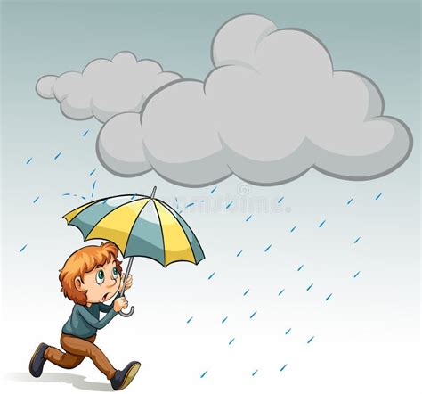 Raining Stock Vector Illustration Of Natural Drawing 55365378