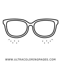Dibujo De Gafas De Sol Para Colorear Ultra Coloring Pages