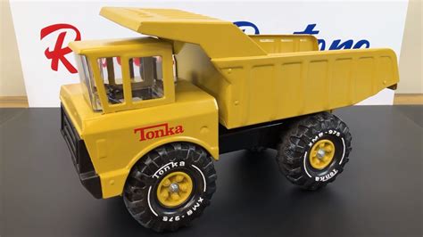 Tonka Classic Steel Mighty Dump Truck Vehicle Single Standard