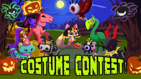 Halloween Costume Contest On Animal Jam Youtube