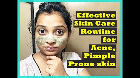 Effective Skin Care Routine For Acne Pimple Prone Skin Indian Mom On