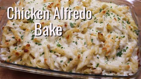 Chicken Alfredo Bake Molcs Easy Recipes Youtube