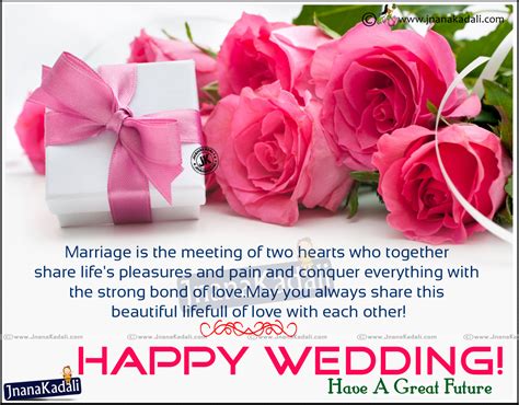 Happy Married Life Messages And Wishes In English Jnana Kadalicom
