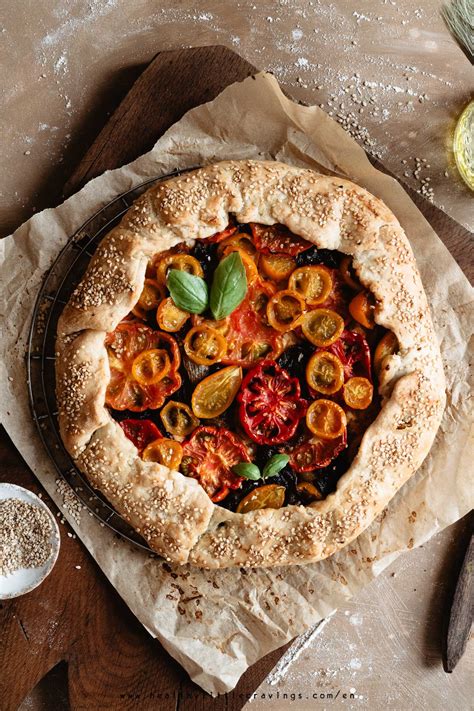 Tomato Galette With Onion And Goat Cheese Artofit