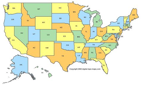State In A Box 4th Grade United States Geography