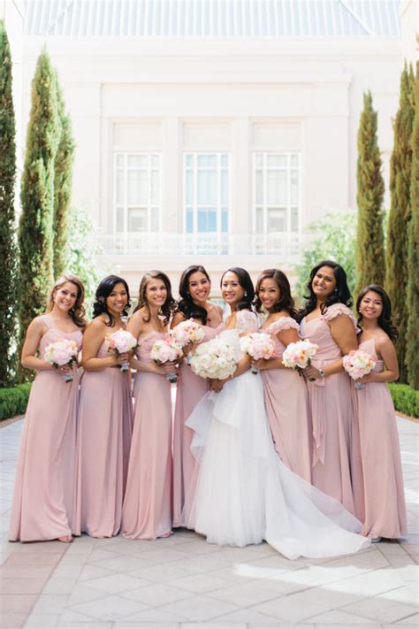 Pale Lavender Bridesmaids Dresses Elizabeth Anne Designs The Wedding