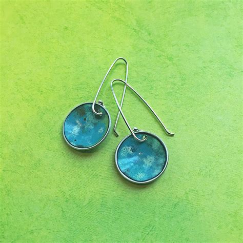Earrings from Chattanooga artist Peggy Petrey. $36 | Earrings, Drop earrings, Hoop earrings