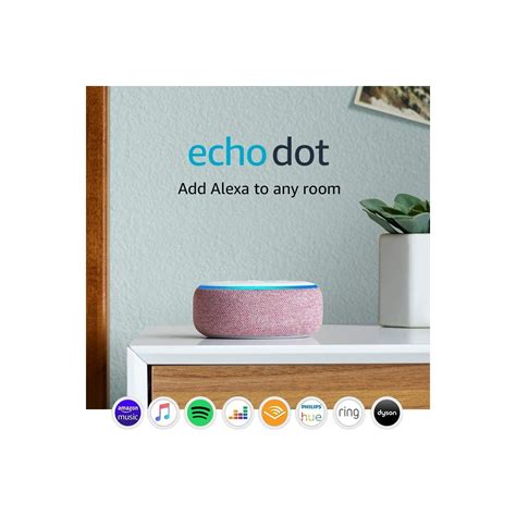 Amazon Echo Dot 3rd Gen Smart Speaker With Alexa Plum Laptops Direct