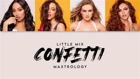 confetti little mix lyrics and pictures youtube
