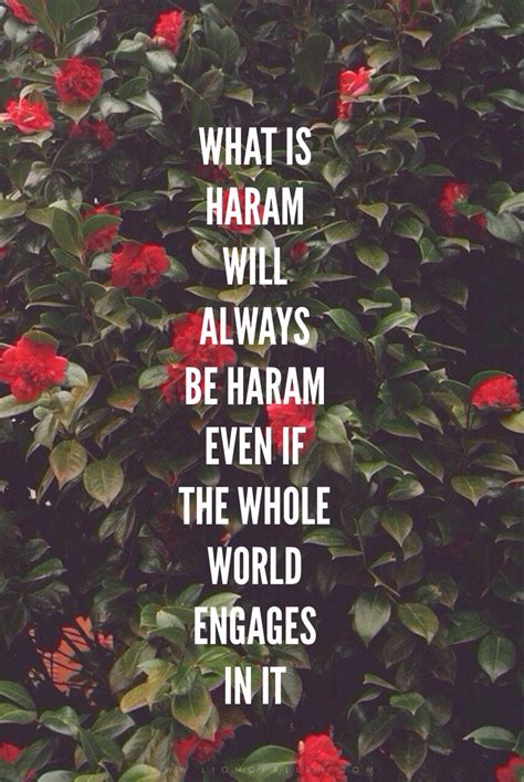 Further information is needed to categorise them as halal or haram. What is Haram? Haram is an Arabic term meaning ...