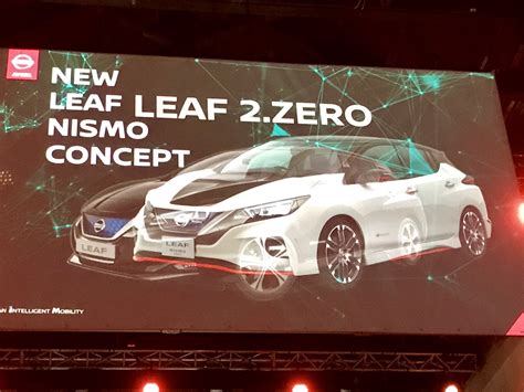 Nissan Leaf Nismo Concept Confirmed For 2017 Tokyo Motor Show Debut
