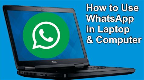 How To Use Whatsapp In Laptop And Pc Youtube