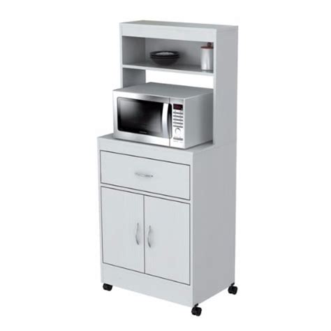 Microwave Cart With Storage Cabinet White Konga Online Shopping