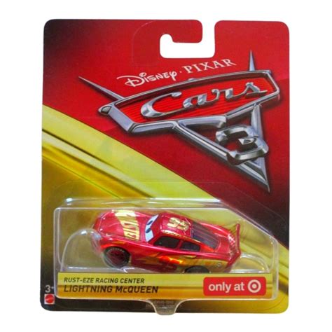 Disney Pixar Cars 3 Lightning Mcqueen Rust Eze Racing Center Mattel Doug S Toy Box