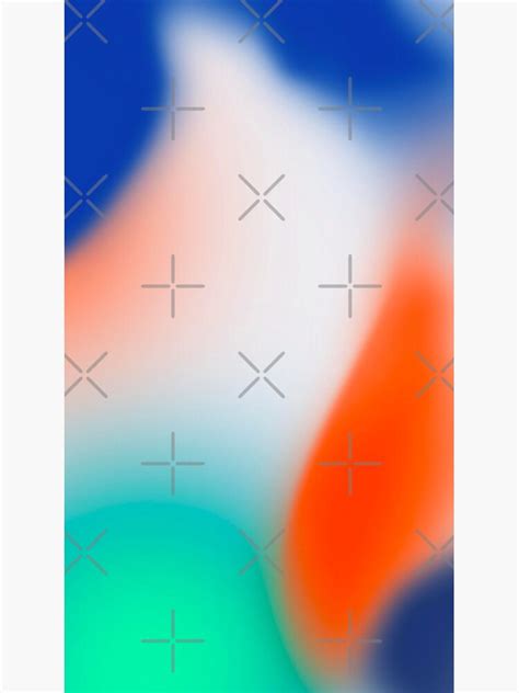 Iphone X Wallpaper Sticker For Sale By Boogwout Redbubble