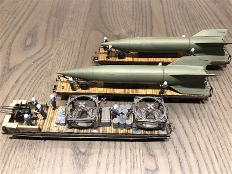 Custom Made H0 Freight Carriage Wwii German V2 Rocket Catawiki