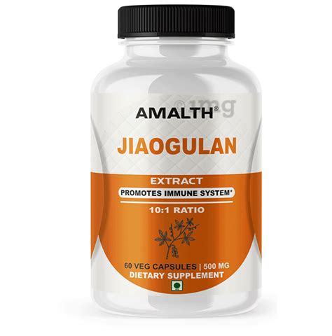 Amalth Jiaogulan Extract Veg Capsules Buy Bottle Of Vegicaps At