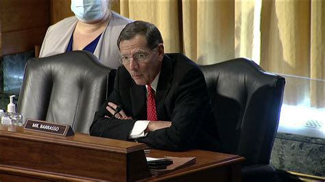Barrasso Questions Treasury Nominee On Lending Money To China Youtube
