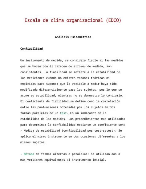 Docx Escala De Clima Organizacional Dokumen Tips