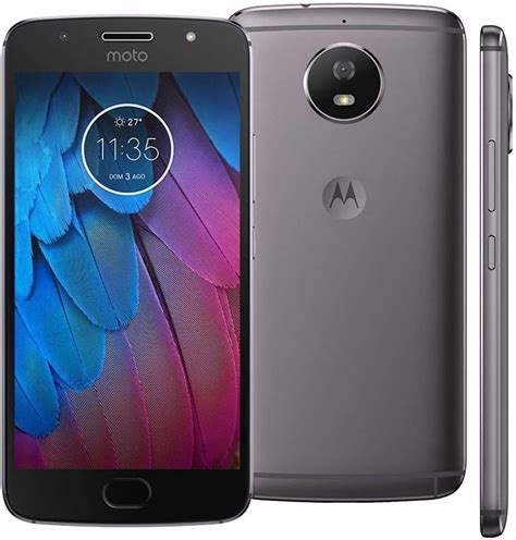 Celular Smartphone Motorola Moto G5s Xt1791 32gb Cinza Dual Chip