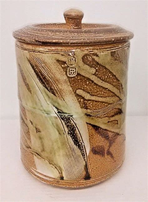 Bethel Pike Pottery Large Covered Jar Studio Art Vessel Cookie Jar