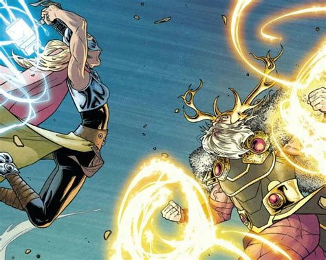 Jane Foster Thor °° Asgard Marvel Thor Comic