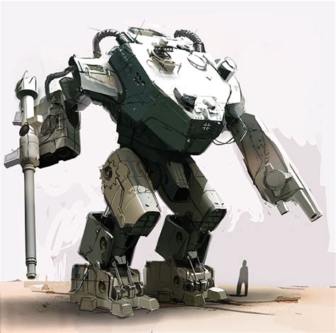 Tank Robot By Massacri4 On Deviantart