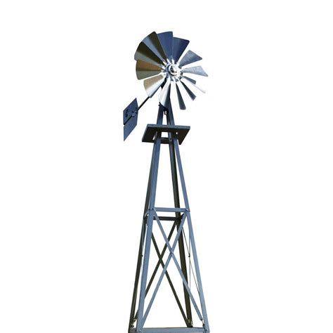 Check out our garden decor selection for the very best in unique or custom, handmade pieces from our garden decoration shops. 99 in. Small Galvanized Backyard Windmill-BYW0038 - The ...