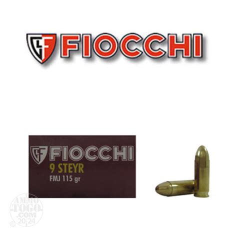 Bulk Fiocchi 9mm Steyr Ammo For Sale 1000 Rounds