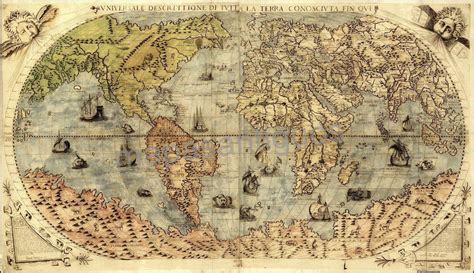 La Cartografia Mundial A Traves De Los Mapas Antiguos Geografia Images