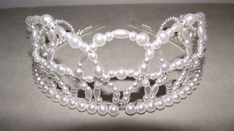 How To Make Beaded Tiaras And Crowns Craft Tips 21 Beaded Jewelry