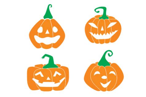 Pumpkin faces SVG Cut file by Creative Fabrica Crafts - Creative Fabrica