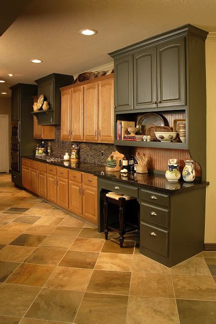 The trick is in the preparation. design in wood: What To Do With Oak Cabinets