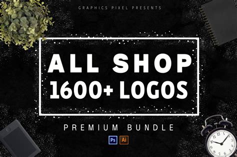 1600 Logos Mega Bundle All Shop Branding And Logo Templates