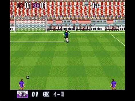 SNES Super Formation Soccer 96 World Club Edition YouTube