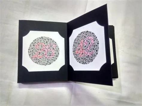Ishihara Test Book For Color Blindness Testing At Rs 1000piece