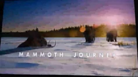 Walking With Beasts Mammoth Journey Part 1 Mammoth Ice Age Youtube