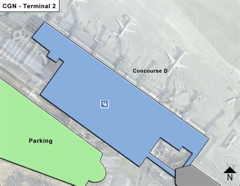 Cologne Bonn Airport Cgn Terminal 2 Map