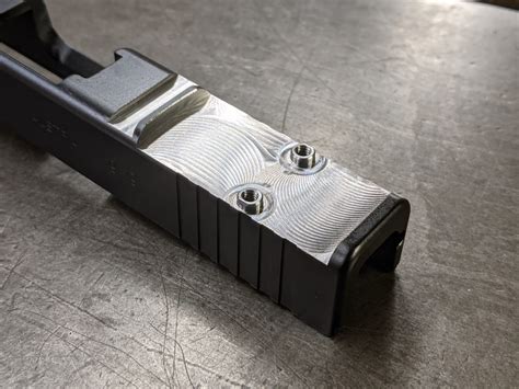 Trijicon Rmrcc Footprint Optic Cut For Glock Wager Machine Works