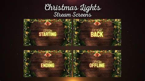 Christmas Lights Stream Screens Twitchfacebookobsslobs