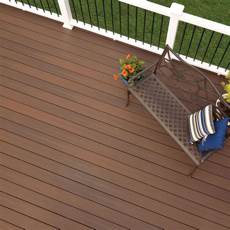 Assorted Colors Composite Decking Boards Deck Boards The Home Depot