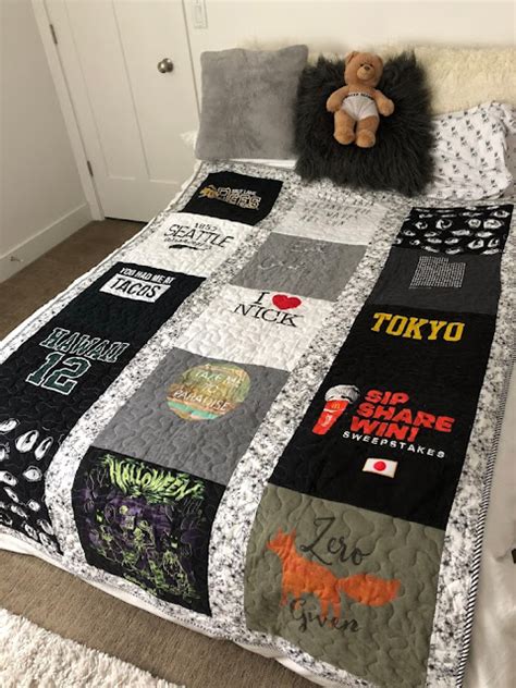 10 T Shirt Quilt Patterns And Tutorials Adventures Of A Diy Mom