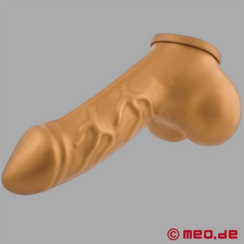 Buy Cock And Ball Sheath In Latex Danny Gold From MEO Cock And