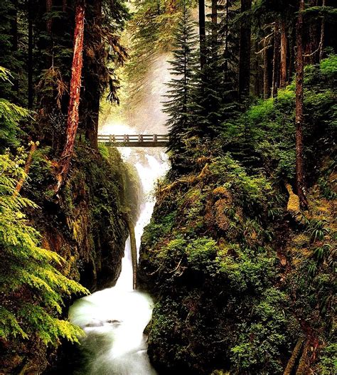 Sol Duc Falls Olympic National Park Washington Adam Huerta