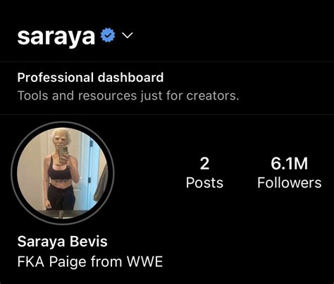 Saraya On Twitter New Insta Handle Finally Still Waiting On Twitter To Help Me Out On Here