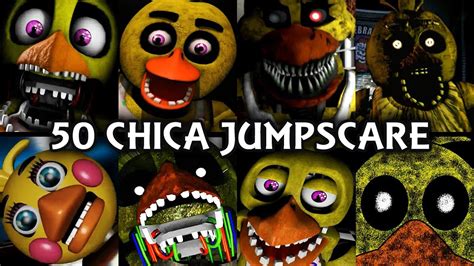 50 Chica Jumpscares Fnaf And Fangame Doovi