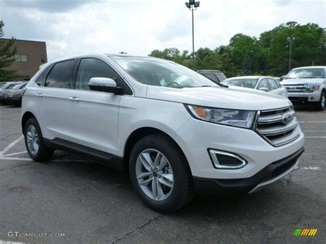 Today's mvs shines on the 2015 ford edge sel. 2015 White Platinum Metallic Ford Edge SEL AWD #104038848 ...