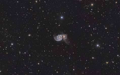 The Whirlpool Galaxy M51 Super Wide Field Astrocat